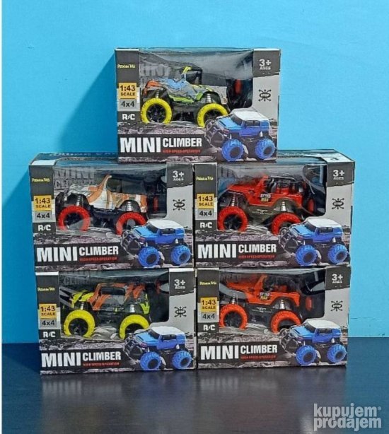 Dzip na daljisnko upravljenje Mini climber