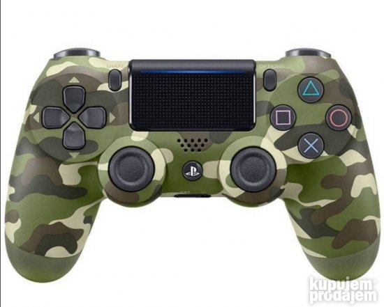 Dzojstik za ps4 maskirni zeleni BEZICNI