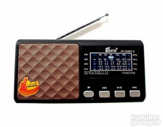 EP solarni radio model FP 256BT S