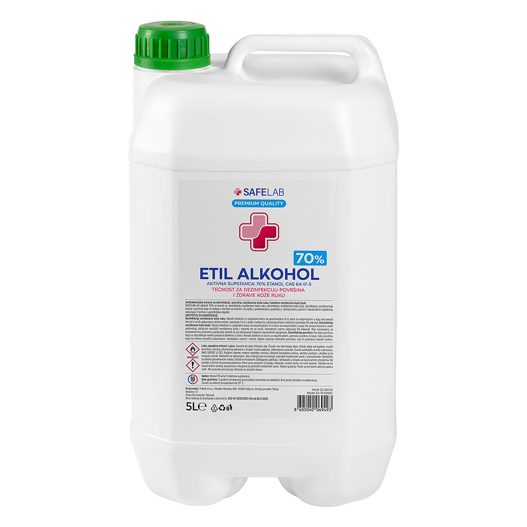 ETIL ALKOHOL 70posto 5000C etil alkohol 70posto zeleni
