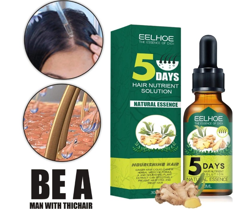Eelhoe Serum za Brzi Rast Kose na Bazi Dumbira