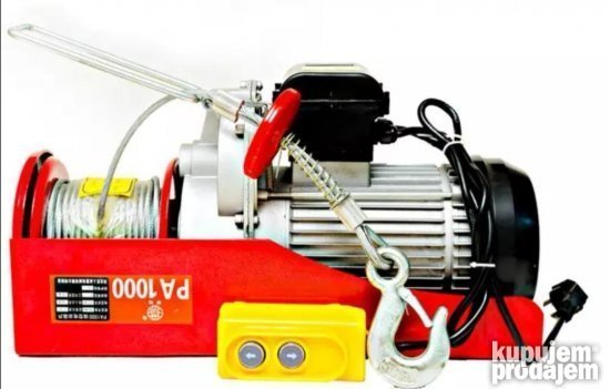 Elekticna dizalica vrabac 1000kg