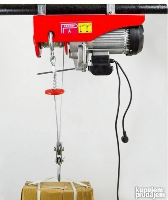Elekticna dizalica vrabac 600kg - Slika 3