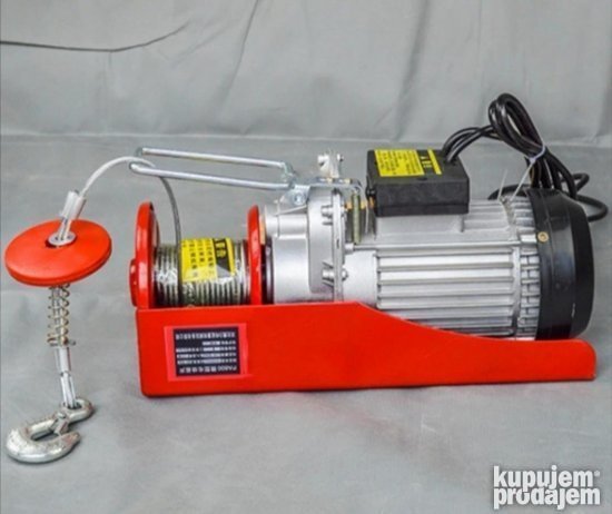 Elekticna dizalica vrabac 600kg - Slika 7