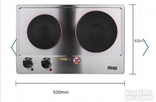 Elekticna ringla sa 2 ploce dsp - Slika 3