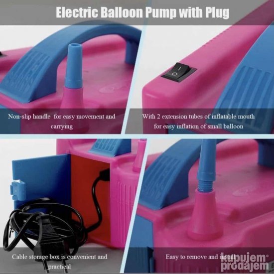 Elektricna Vazdusna balon pumpa naduvavac balona