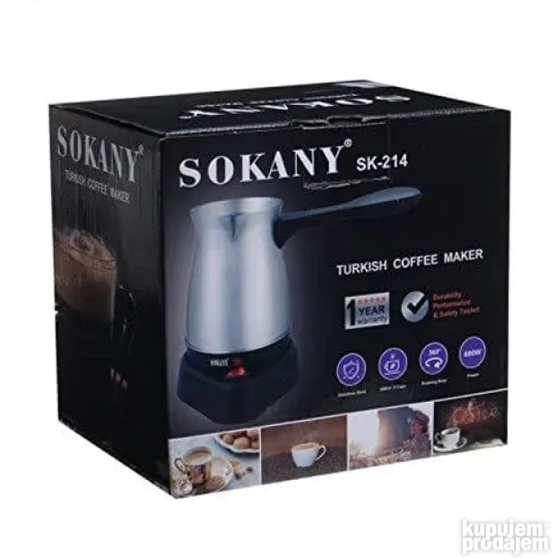 Elektricna dzezva za kafu Sokany SK 214