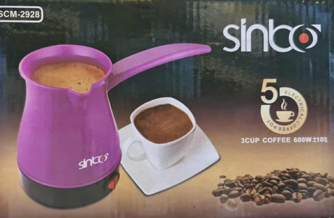 Elektricna dzezva za kuvanje kafe Sinbo