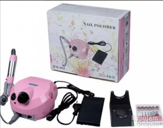 Elektricna turpija za nokte DM 202 roze
