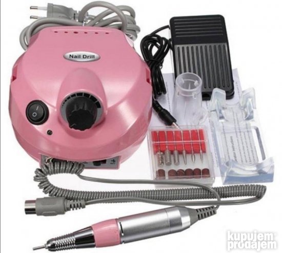 Elektricna turpija za nokte DM 202 roze