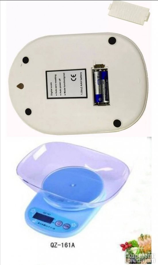 Elektricna vaga KUHINJSKA do 10kg