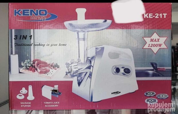 Elektricni Mlin za meso i paradajz