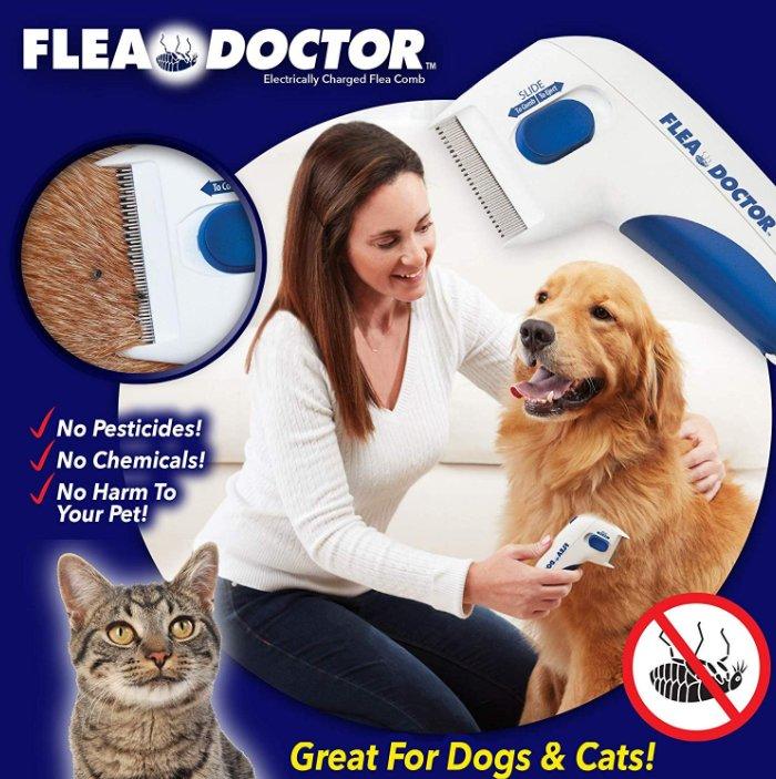 Elektricni cesalj protiv buva za ljubimce Flea Doctor