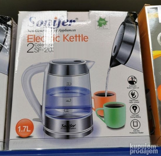 Elektricni ketler 1.7 L Elektricno kuvalo za vodu