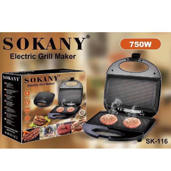 Elektricni rostilj toster aparat Sokany SK 116 - Slika 3