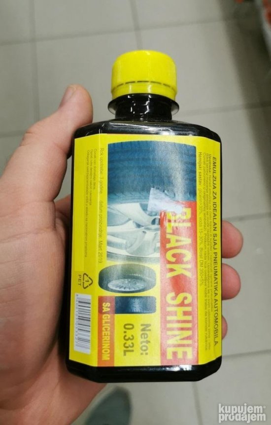 Emulzija za visoki sjaj pneumatika