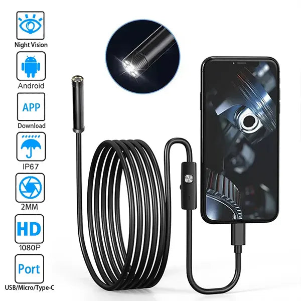 Endoskop HD kamera 5 metra - Slika 8