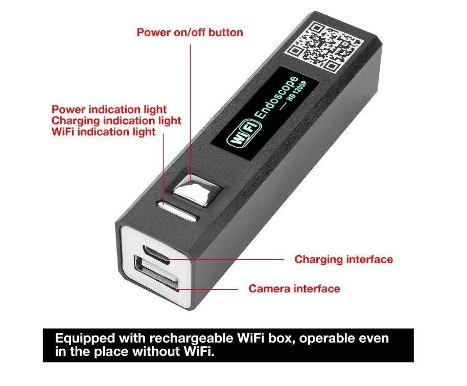 Endoskopska WiFi HD kamera 10 m LED osvetljenje ENDOSKOP Endoskopska WiFi HD kamera 10 m LED osvetljenje ENDOSKOP - Slika 4