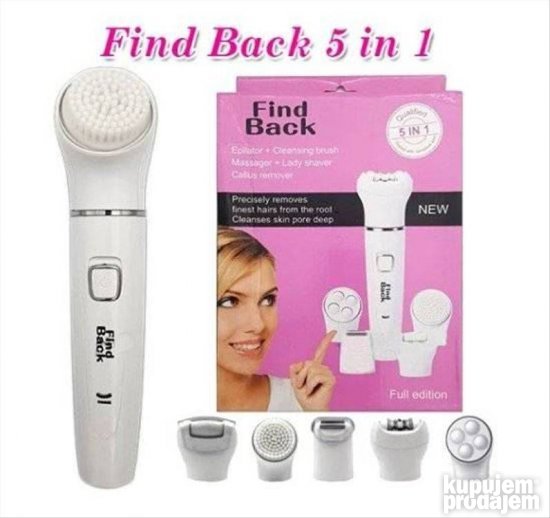Epilator 5in1 find back