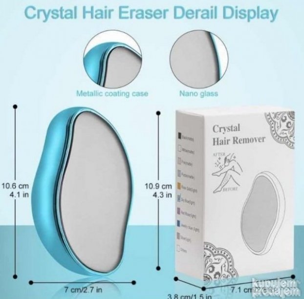 Epilator za brijanje sa kristalima Nano depilator