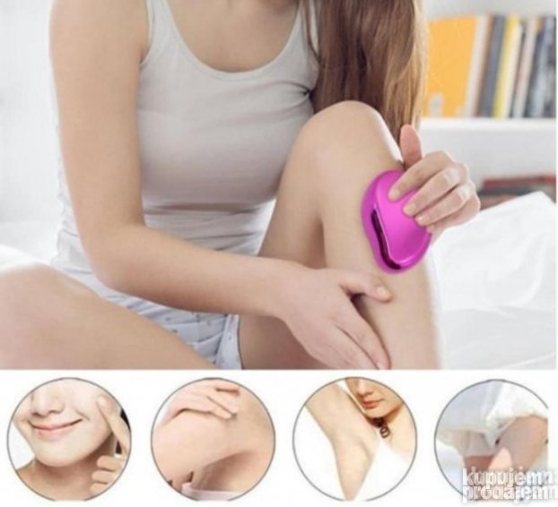 Epilator za brijanje sa kristalima Nano depilator - Slika 4