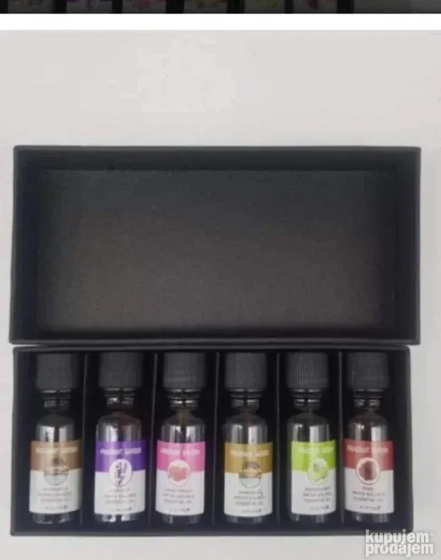 Etericna ulja 6 mirisa po 10 ml RIS V