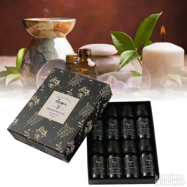 Etericna ulja 8 mirisa po 10ml