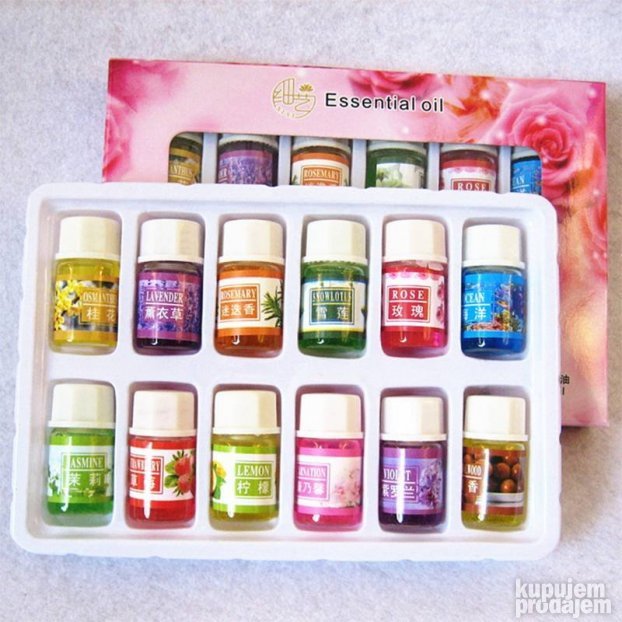 Etericna ulja Set 12 komada