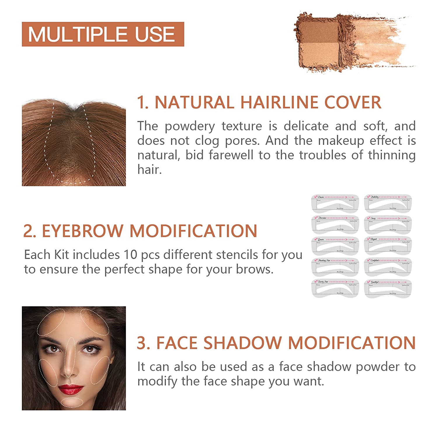 Eyebrow Stamp Pecat za obrve - Slika 3