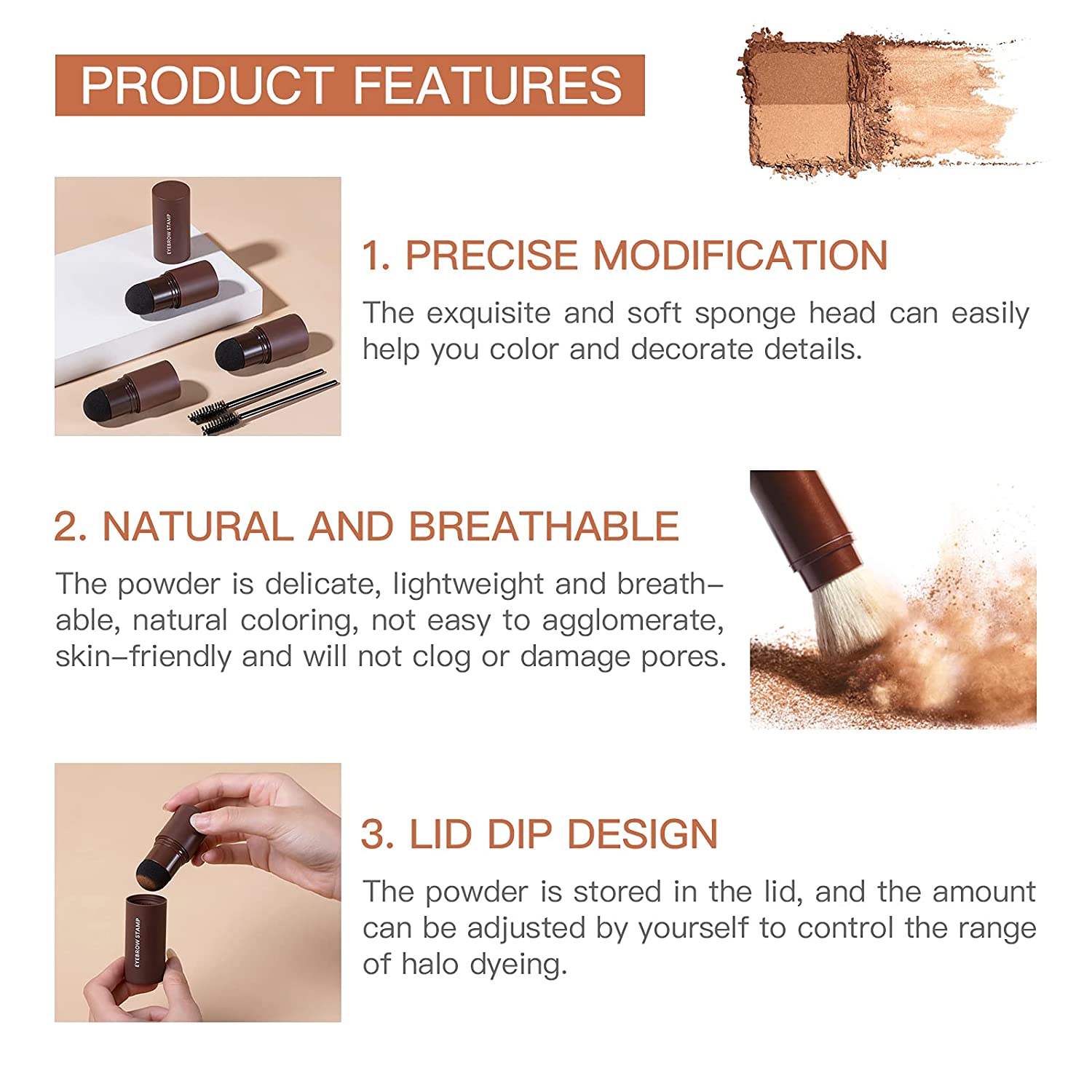Eyebrow Stamp Pecat za obrve - Slika 4