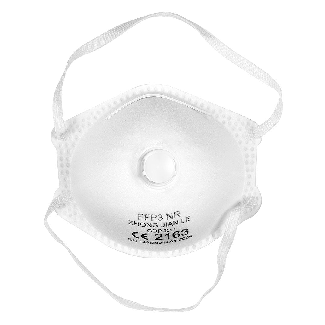 FFP3 VENT 1 zastitna maska sa ventilom bela
