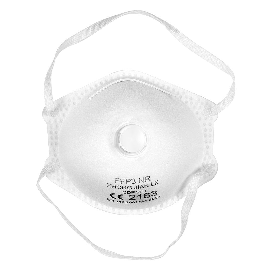 FFP3 VENT 10 zastitna maska sa ventilom bela