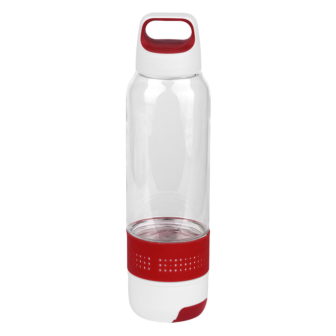 FITNESS sportska boca sa peskirom 600ml crvena