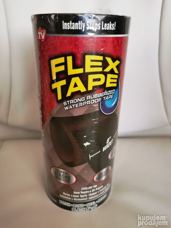 FLEX TAPE 20x150cm vodootporna gumena traka za uni upotrebu