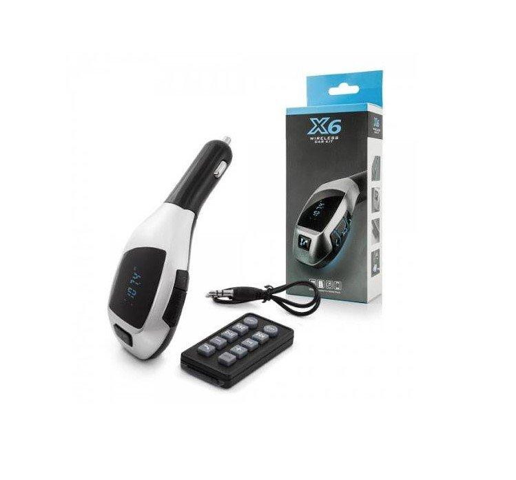 FM transmiter za auto mini multimedia Bluetooth X 6