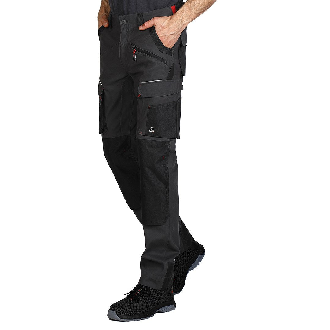 FOX radne pantalone tamno sive