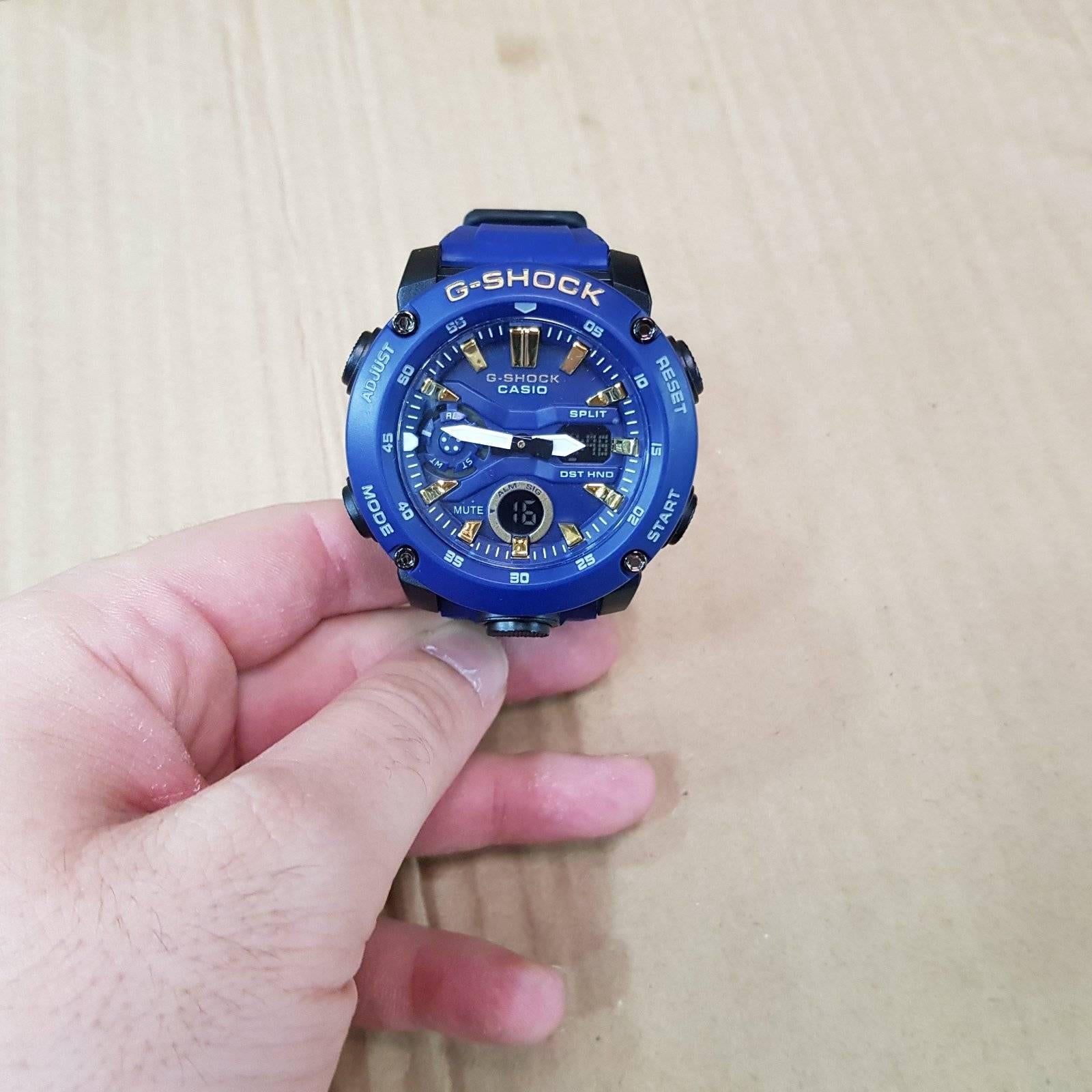 Fantasticni crni i plavi G Shock retko Fantasticni crni i plavi G Shock retko