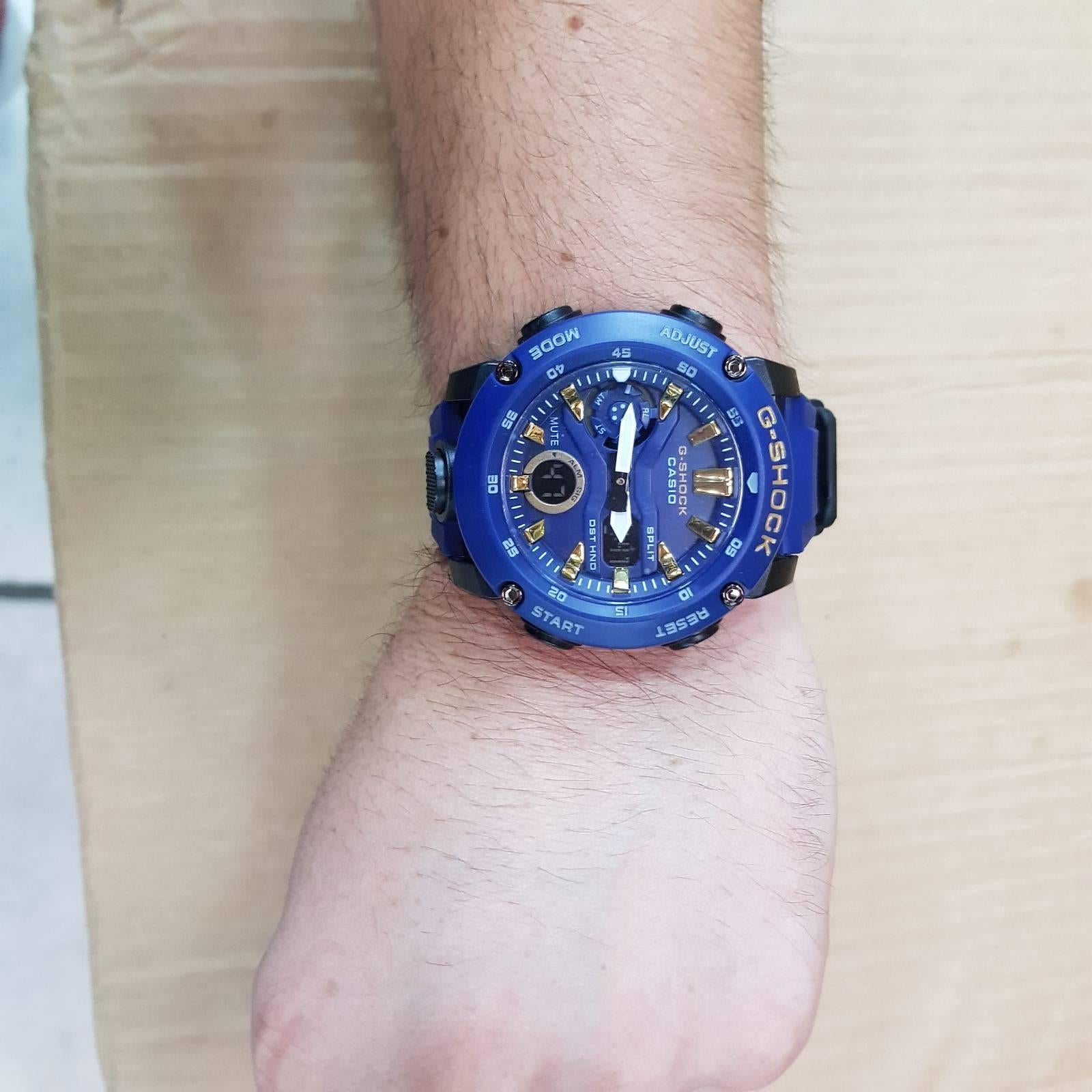 Fantasticni crni i plavi G Shock retko Fantasticni crni i plavi G Shock retko - Slika 6