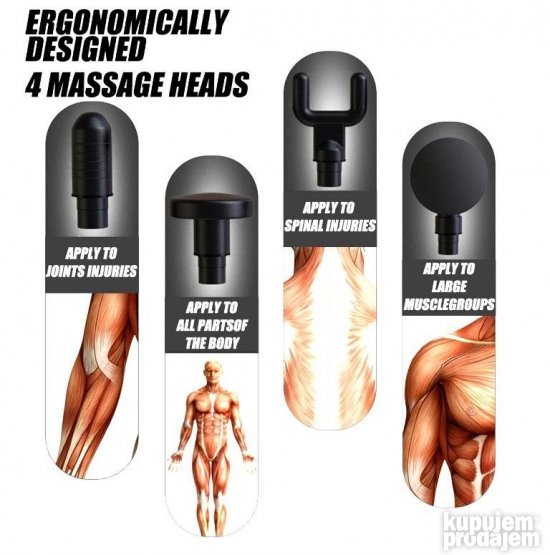 Fascial GUN masazer - Slika 3