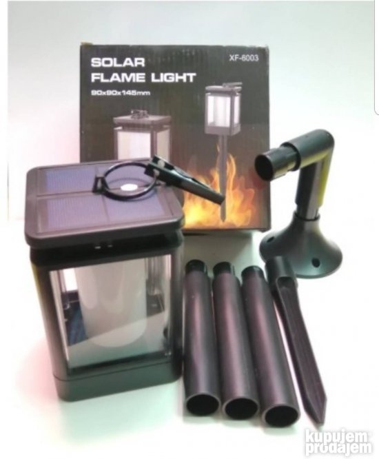Fenjer Solarni fenjer Solarna lampa Solar flame
