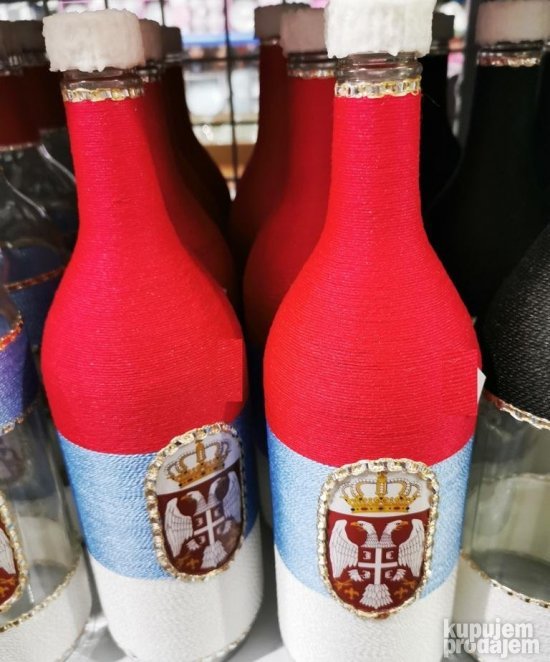 Flasa za vino 1 L Srbija