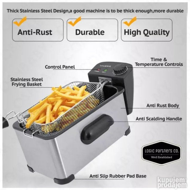 Friteza Elektricna 3.5 L