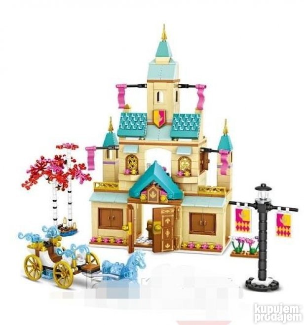 Frozen set na sklapanje 607 delova Elza i Ana