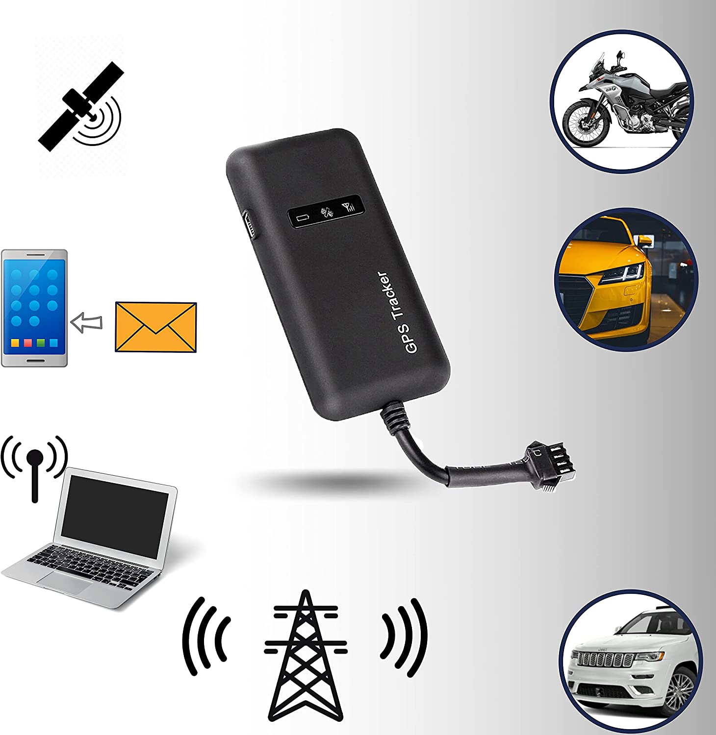 GT02A GPS Lokator traker za motor auto kamion - Slika 2