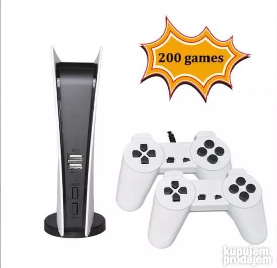 Game Station 5konzola sa 200 retro igrica