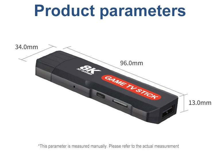 Game TV Stick 5G 8K sa 10.000 Retro igrica - Slika 4