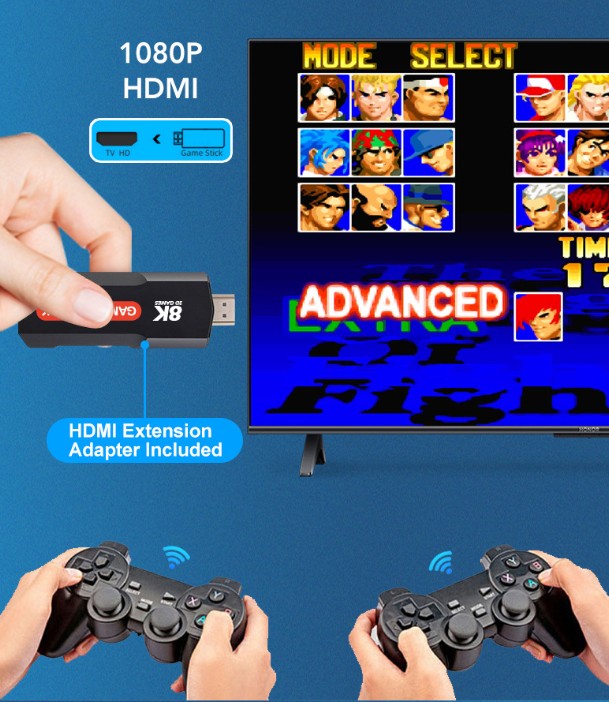 Game TV Stick 5G 8K sa 10.000 Retro igrica - Slika 6