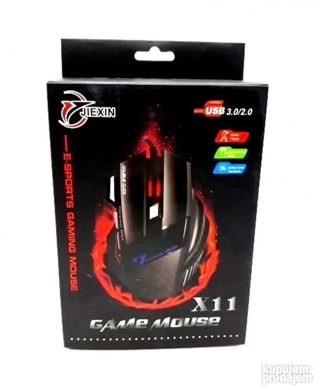 Gaming RGB Mis za kompjuter Jiexin X1 - Slika 9