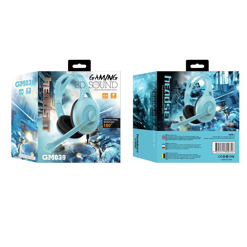 Gaming Slusalice sa Mikrofonom GM 039
