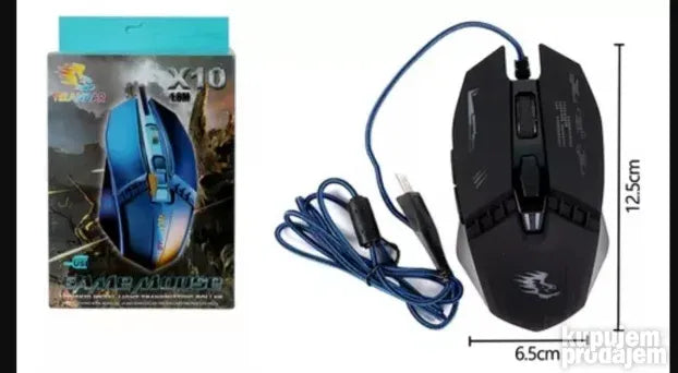 Gejmerski USB mis 6000 dpi